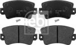 Febi 116183 комплект тормозных колодок, дисковый тормоз на RENAULT TRAFIC фургон (TXX)