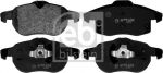 Febi 116206 комплект тормозных колодок, дисковый тормоз на SAAB 9-3 (YS3F)