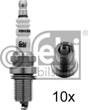 Febi 13432 свеча зажигания на DAIHATSU FEROZA Hard Top (F300)