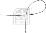 FEBI Трос открывания капота MB W123 1880мм -85 (123 880 01 59, 15871)