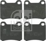 Febi 16156 комплект тормозных колодок, дисковый тормоз на MERCEDES-BENZ 190 (W201)