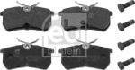 Febi 16167 комплект тормозных колодок, дисковый тормоз на FORD FOCUS (DAW, DBW)