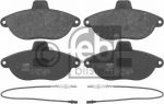 Febi 16225 комплект тормозных колодок, дисковый тормоз на PEUGEOT EXPERT фургон (222)