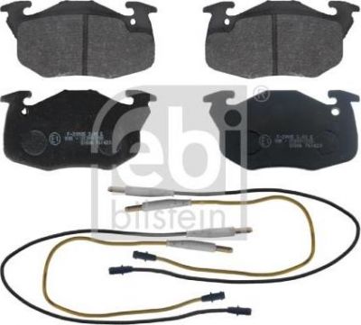 Febi 16291 комплект тормозных колодок, дисковый тормоз на PEUGEOT 106 I (1A, 1C)