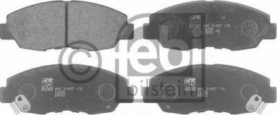 Febi 16296 комплект тормозных колодок, дисковый тормоз на HONDA ACCORD IV (CB)