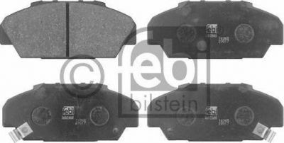 Febi 16365 комплект тормозных колодок, дисковый тормоз на HONDA ACCORD IV (CB)