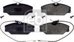 Febi 16381 комплект тормозных колодок, дисковый тормоз на RENAULT LAGUNA I (B56_, 556_)
