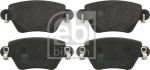 Febi 16426 комплект тормозных колодок, дисковый тормоз на FORD MONDEO III седан (B4Y)
