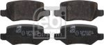 Febi 16440 комплект тормозных колодок, дисковый тормоз на MERCEDES-BENZ A-CLASS (W168)