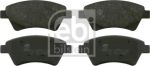 Febi 16477 комплект тормозных колодок, дисковый тормоз на RENAULT MEGANE II седан (LM0/1_)