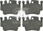 Febi 16522 комплект тормозных колодок, дисковый тормоз на PORSCHE 911 (997)