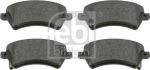 Febi 16539 комплект тормозных колодок, дисковый тормоз на TOYOTA COROLLA Liftback (_E11_)