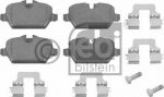 Febi 16560 комплект тормозных колодок, дисковый тормоз на 3 (E90)