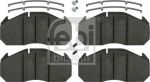 Febi 16567 комплект тормозных колодок, дисковый тормоз на RENAULT TRUCKS Magnum