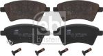 Febi 16658 комплект тормозных колодок, дисковый тормоз на FIAT SEDICI (FY_)