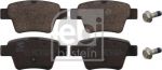Febi 16715 комплект тормозных колодок, дисковый тормоз на CITROEN C4 I (LC_)