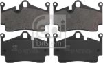 Febi 16758 комплект тормозных колодок, дисковый тормоз на PORSCHE BOXSTER (987)