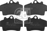 Febi 16759 комплект тормозных колодок, дисковый тормоз на PORSCHE BOXSTER (987)