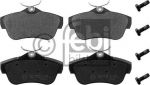 Febi 16891 комплект тормозных колодок, дисковый тормоз на PEUGEOT EXPERT Tepee (VF3V_)
