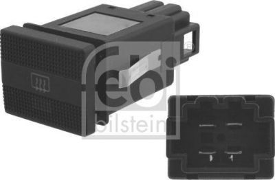 FEBI Кнопка обогрева заднего стекла VW GOLF III/VENTO 92-98 (1H0959621B, 17874)