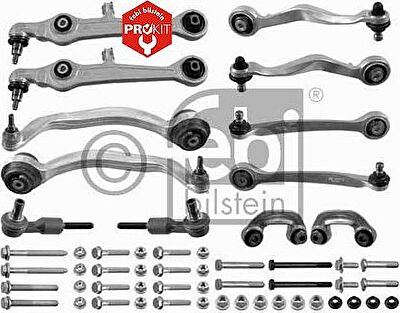 FEBI Комплект рычагов полный AD A4/A6 VW B5 95-02 (8D0498998, 21502)