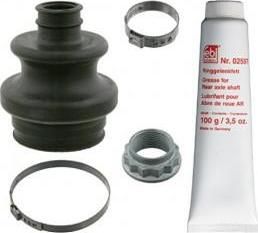FEBI Пыльник ШРУСа (+смазка 180грамм) Универсальный (D=75/92/100/108/116mmxd=27mm) (27111, 27111) FEBI Пыльник ШРУСа (+смазка 180грамм) Универсальный (D=75/92/100/108/116mmxd=27mm) (27111, 27111)