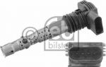 FEBI Катушка зажигания VAG A3/A4/A6/AllRoad/TT/Octavia/Golf IV/Bora/Passat1.8T 02/97-> 06A905115 (ZSE034, 27470)