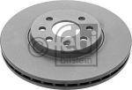 FEBI Диск тормозной перед. OPEL Astra H/Meriva 1,3-1,8L 04-> (280X25mm) (569006, 28167)