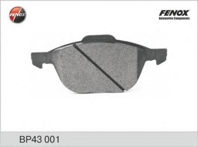 FENOX Колодки передние FORD FOCUS 2 MAZDA VOLVO (BP43001)