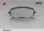 FENOX Колодки тормозные дисковые передние (BP43021)