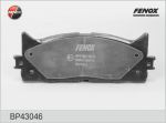 FENOX Колодки передние TOYOTA CAMRY 06-> (BP43046)