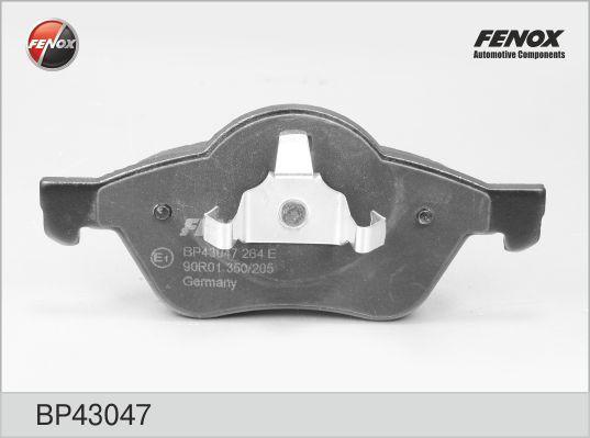 FENOX Колодки передние RENAULT MEGANE II/SCENIC II (BP43047)