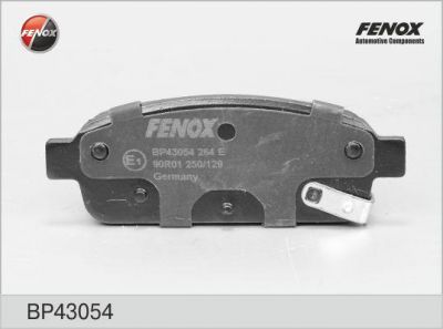 FENOX Колодки задние OPEL Astra J/CHEVROLET Cruze (BP43054)