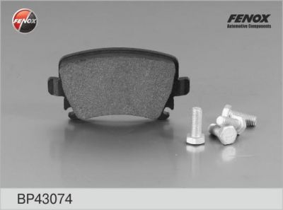 FENOX Колодки задние AD A3 A6 VW G4 G5 B5 B6 Tiguan (BP43074)