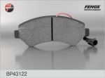 FENOX Колодки передние PEUGEOT Boxer 06- (BP43122)