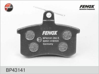 FENOX Колодки задние AD 80/100/A6/A8/V8 A4 ->97 (BP43141)