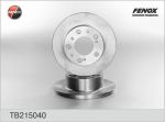 Fenox TB215040 тормозной диск на FIAT DUCATO c бортовой платформой/ходовая часть (290)