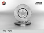 Fenox TB217158 тормозной диск на VW GOLF III (1H1)