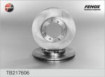 FENOX Диск тормозной передний (к-кт 2 шт., цена за 1 шт.) (TB217606)