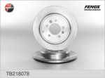 Fenox TB218078 тормозной диск на PEUGEOT 607 (9D, 9U)
