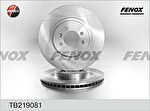 FENOX Диск тормозной передний HYUNDAI Santa Fe (к-кт 2 шт., цена за 1 шт.) (TB219081)