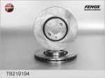 Fenox TB219194 тормозной диск на RENAULT LAGUNA II (BG0/1_)