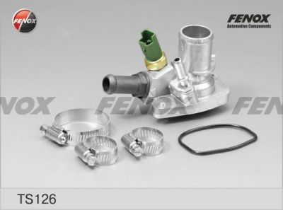 FENOX Термостат Fiat Doblo, Albea 1.4 05-, Bravo 1.4 05-, Punto 0.9-1.4 05- TS126 (TS126)