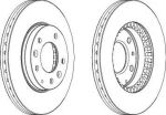 Ferodo DDF1278 тормозной диск на MAZDA 323 S VI (BJ)