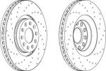 Ferodo DDF1422 тормозной диск на AUDI A6 Avant (4B5, C5)
