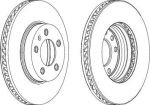 Ferodo DDF1591LC-1 тормозной диск на VW TOUAREG (7LA, 7L6, 7L7)