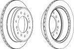 Ferodo DDF1743 тормозной диск на TOYOTA FJ CRUISER (GSJ1_)