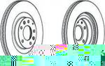Ferodo DDF1767C-1 тормозной диск на MAZDA CX-7 (ER)