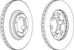 Ferodo DDF460 тормозной диск на MITSUBISHI L 300 фургон (P0_W, P1_W, P0_V, P1_V, P_2V, P2_W)