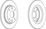 Ferodo DDF525 тормозной диск на MAZDA 323 C IV (BG)